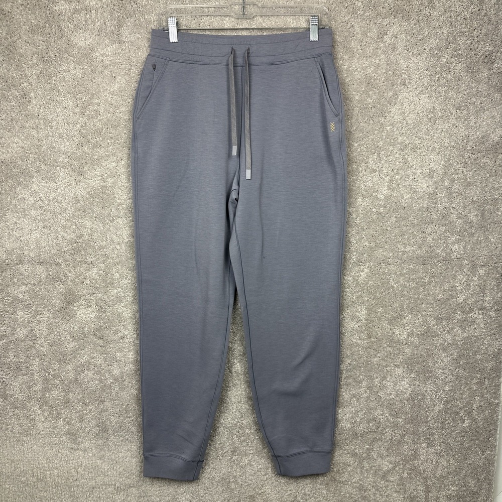 Rhone DreamGlow Joggers Women's Size Large Grey Silver Sweatpants